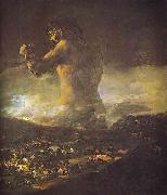 Francisco Jose de Goya The Colossus. oil painting reproduction